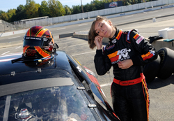 Caitlin Shaw at the 2008 Drive For Diversity Combine (photo credit: NASCAR)