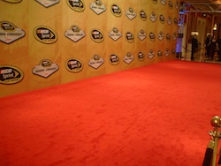 The red carpet for the 2010 NASCAR Sprint Cup Series Awards Ceremony in Las Vegas, NV (credit: the fast and the fabulous)