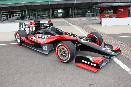 The 2012 IZOD IndyCar Series concept cars