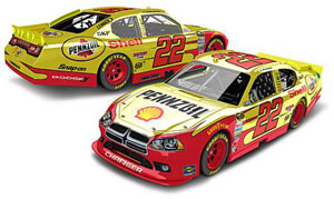 1:24 Action Racing Collectibles A.J. Allmendinger 2012 Shell Pennzoil #22 Charger diecast