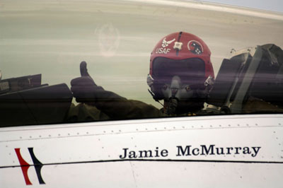 Jamie McMurray Takes Off