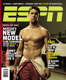 ESPN The Magazine - Carl Edwards Cover