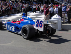 Marco Andretti enters victory lane at Infineon Raceway back in 2006 (photo credit: The Fast and the Fabulous)