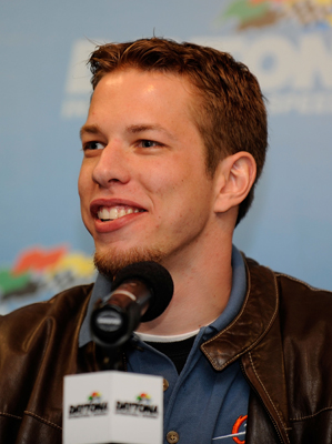 'I kind of relish the underdog role,' said NASCAR Sprint Cup and Nationwide Series driver Brad Keselowski during a news conference Saturday at the Preseason Thunder Fan Fest at Daytona International Speedway. 'It's inspiring to me. It drives me to prove that we can do it.' (Photo Credit: Rusty Jarrett/Getty Images for NASCAR