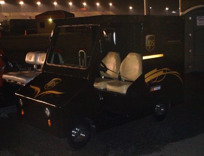 UPS Kart (photo credit: The Fast and the Fabulous)