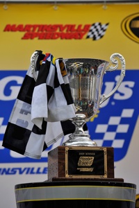 Jimmie Johnson, driver of the No. 48 Lowe's Chevrolet, started ninth and earned his first win of the season after leading 42 laps during Sunday's NASCAR Sprint Cup Series event at Martinsville (Va.) Speedway. (Courtesy Hendrick Motorsports)