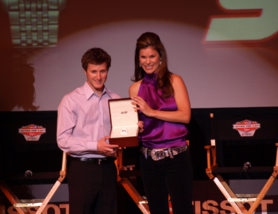 Jamie Little and Kasey Kahne (photo credit: The Fast and the Fabulous)