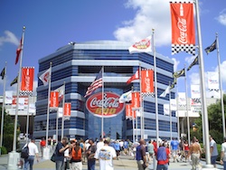 Charlotte Motor Speedway all set for the Coca-Cola 600 on Sunday, May 30th, 2010 (photo credit: The Fast and the Fabulous)
