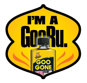 Goo Gone GooRu badge